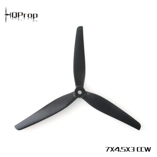 HQProp 7X4.5X3 7045 Black Glass Fiber Nylon 2 Paris (2CW+2CCW) Propellers for FPV Drone RC DIY Parts Drones Accessories - Image 2
