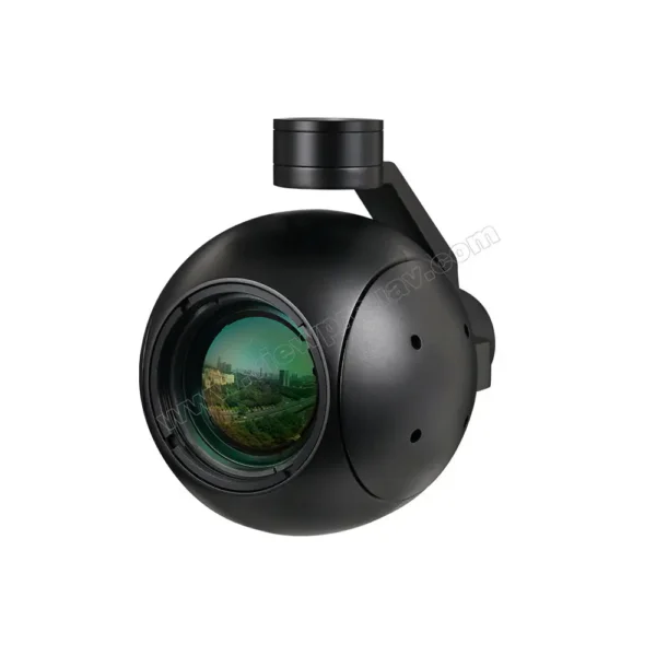 AT50 640*512 IR Laser Rangefinder Thermal Automatic Tracking 3-axis Gimibal Mapping Aerial Photography Ai Camera for UAV - Image 2