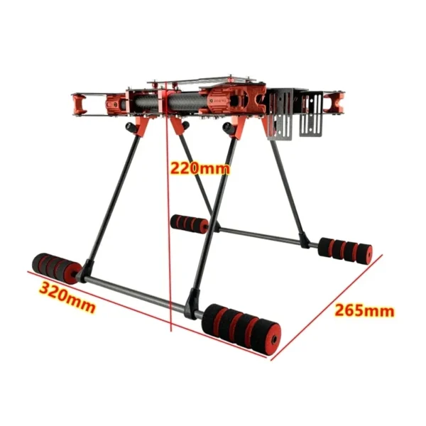 H450 Quadcopter Frame Kit GF-H450mm Carbon Fiber FPV Quadcopter Mini Quad Frame Kit RC Multicopter Frame - Image 5