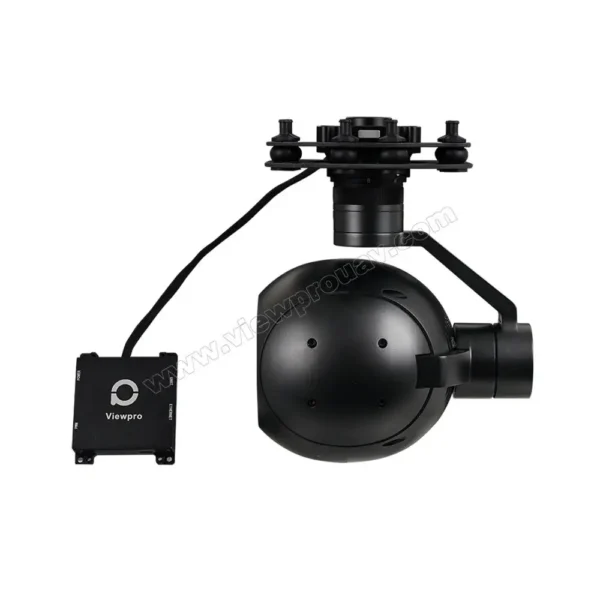 AT50 640*512 IR Laser Rangefinder Thermal Automatic Tracking 3-axis Gimibal Mapping Aerial Photography Ai Camera for UAV - Image 3
