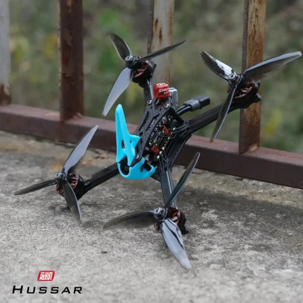 HUSSAR 5inch FRAME Carbon Fiber Frame for Rc Fpv Long Range Quadcopter Freestyle Drone - Image 3