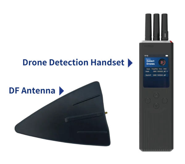 Handheld RD Signal Detection Range 1.5~2km Radius Drone Detector with Equipment Portable Detection System - Image 2