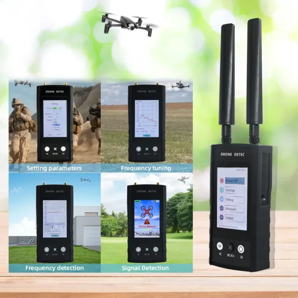 Portable Omni Directional and Wireless Handheld Drone Detection 0.8km-1km Detector - Image 5