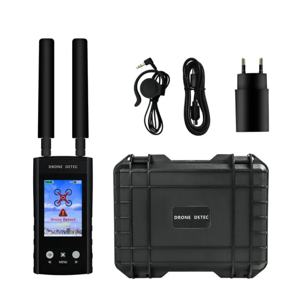 Portable Omni Directional and Wireless Handheld Drone Detection 0.8km-1km Detector - Image 3