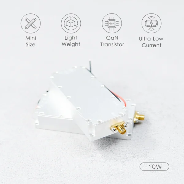 10W 1550-1620MHz 1.4GHz RF Power Amplifiers wireless Signal Extender Sweep Signal Source For Drone GPS - Image 5