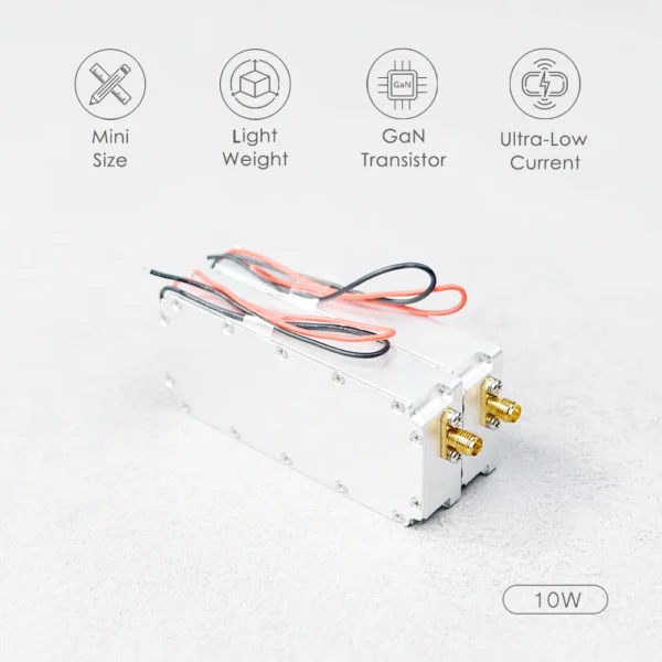 10W 1550-1620MHz 1.4GHz RF Power Amplifiers wireless Signal Extender Sweep Signal Source For Drone GPS - Image 4