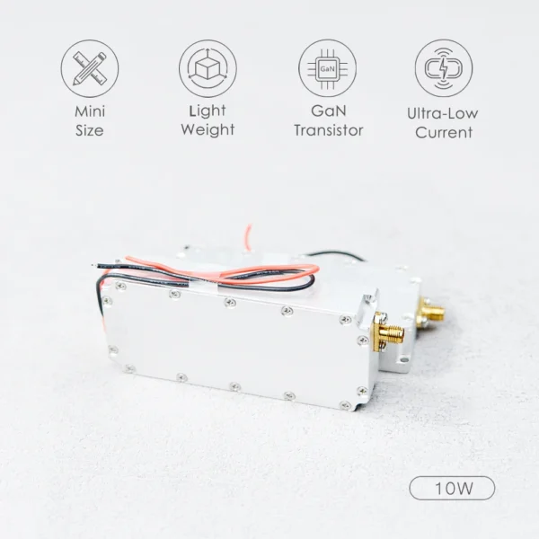 10W 2400-2500MHz RF Power Amplifier for Drone GPS Signal