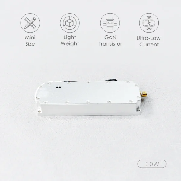 30W 100-200MHz 200-300MHz 300-400MHz 410-490MHz 700-1050 1.5G 2.4G 5.8G RF Power Amplifier Module GaN VCO Source Circulator Module - Image 3