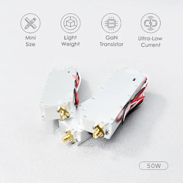 50W 5.2GHz RF High Power Amplifiers wireless Signal Extender Sweep Signal Source For Drone WiFi6 - Image 4