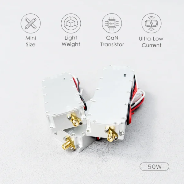 50W Rf Power Amplifier Module 200MHz Drone Sweep Source